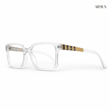 Retro Square Blue Light Blocking Frame